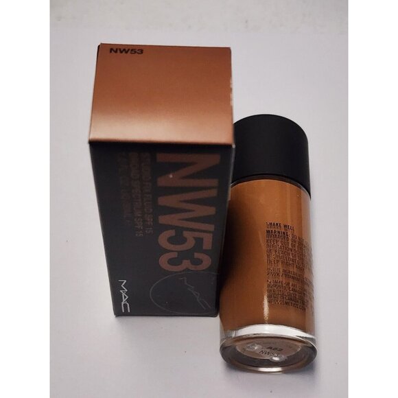New MAC Cosmetics Studio Fix Fluid SPF 15 Foundation NW53 - Picture 3 of 3